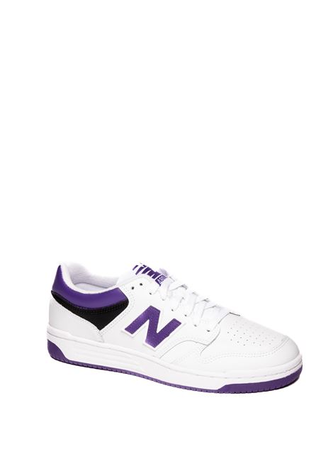 White/purple 480 sneaker NEW BALANCE | 480ULPB-WHITE/PURPLE